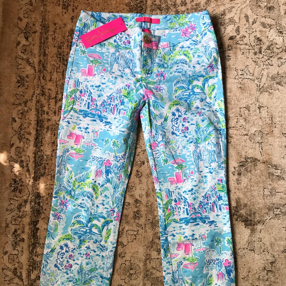 Lilly Pulitzer Kelly Skinny Crop Pants